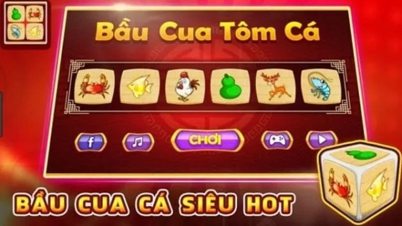 Bầu cua tôm cá độc đáo tại Choáng Club